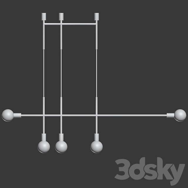 Bigkick Pendant Volkerhaug 3DSMax File - thumbnail 2