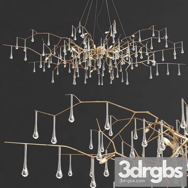 Bijout Chandelier by Serip Lighting 3dsmax Download - thumbnail 1