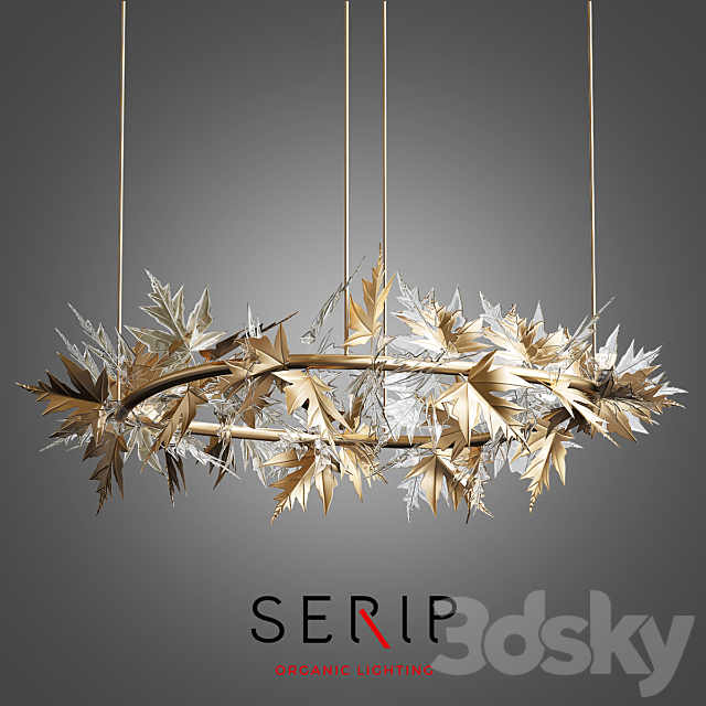 Bijout Oval Chandelier by Serip Lighting 3DSMax File - thumbnail 1