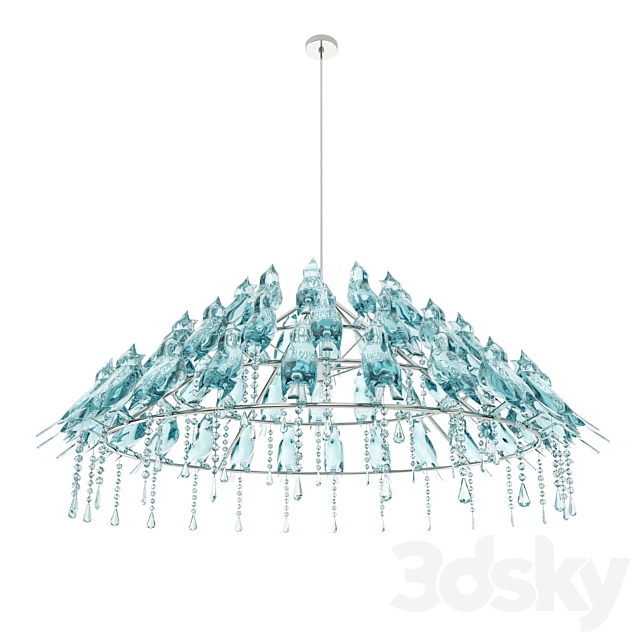 Bird Poop Chandelier by Wyatt Little 3DSMax File - thumbnail 1