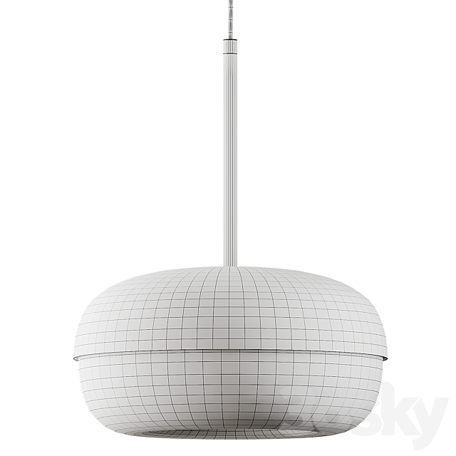 BLÅSVERK Beige Pendant Lamp 3DSMax File - thumbnail 4