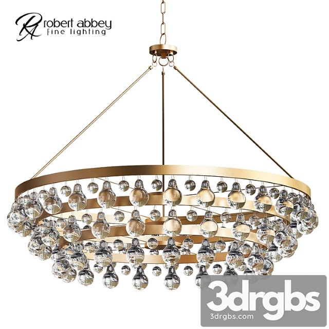 Bling large chandelier by robert abbey - thumbnail 1