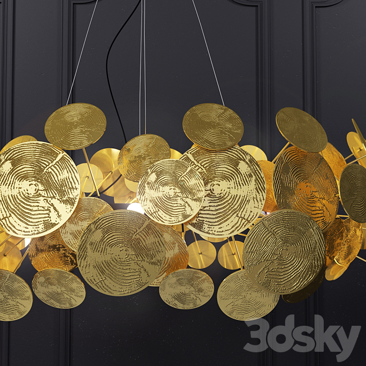 Boca do Lobo \/ NEWTON CHANDELIER 3DS Max Model - thumbnail 2