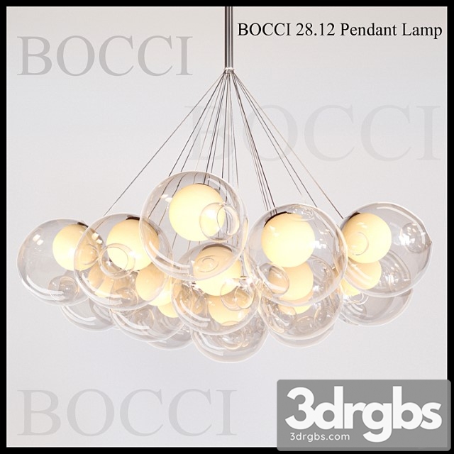 Bocci 28 12 Pendant Lamp 3dsmax Download - thumbnail 1