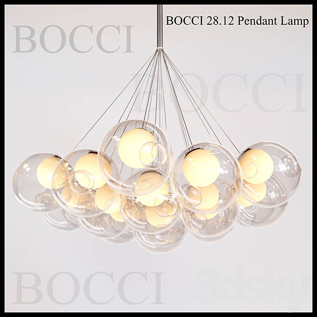 Bocci 28.12 Pendant Lamp 3DSMax File - thumbnail 1