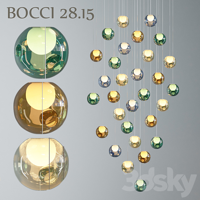 BOCCI 28.15 Rondom Pendant Light 3DSMax File - thumbnail 1