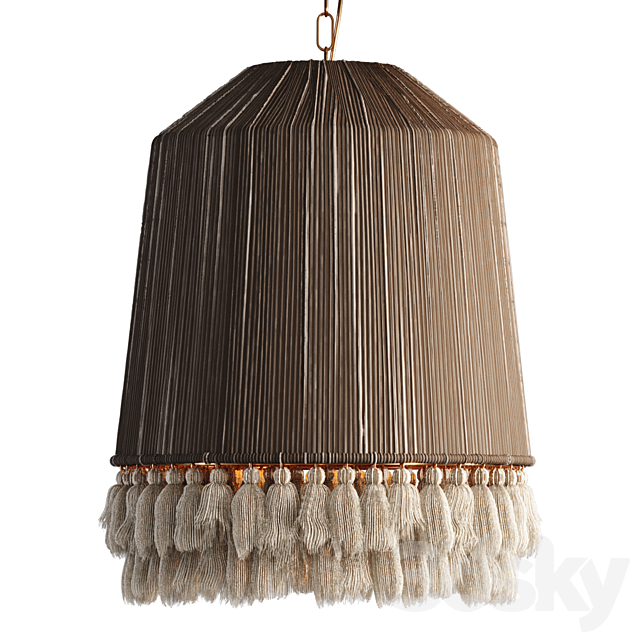 Boho Rara Pendant Lamp 3ds Max - thumbnail 2