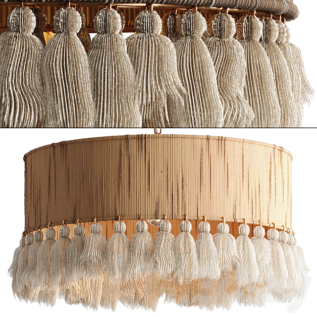 Boho Rara Pendant Lamp 3ds Max - thumbnail 3