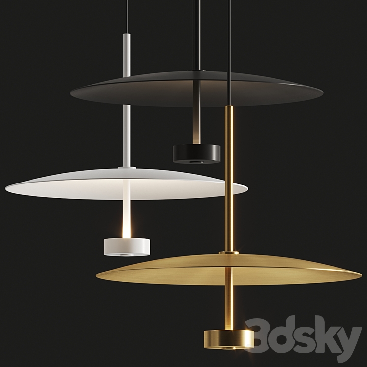 Bolia Reflection Pendant Lamp 3DS Max Model - thumbnail 2