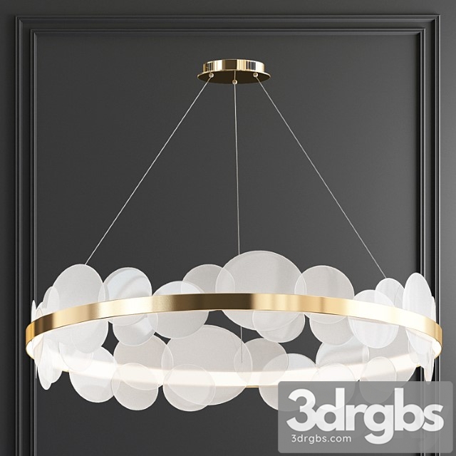 Bollarm Circle Chandelier 3dsmax Download - thumbnail 1