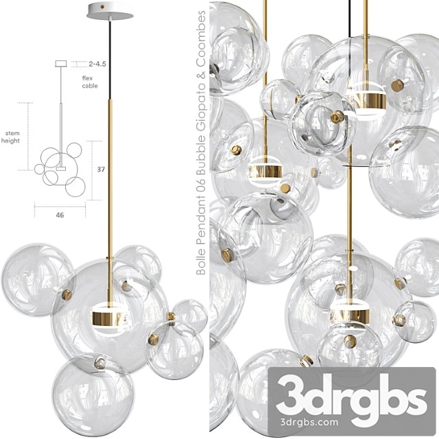 Bolle Pendant 06 Bubble 3dsmax Download - thumbnail 1