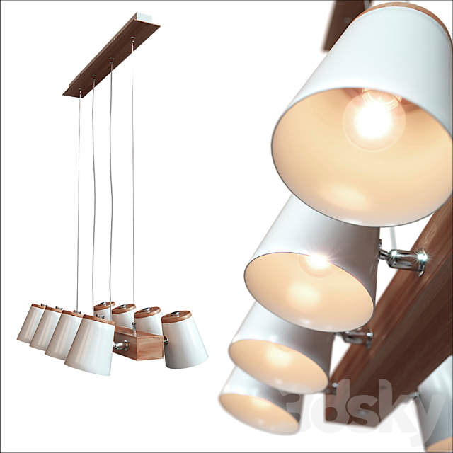 Botimi Adjustable Pendant Lights II 3DSMax File - thumbnail 2