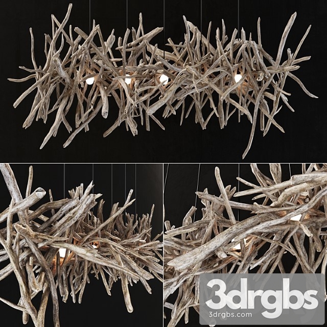 Branch decor lamp n2 - thumbnail 1