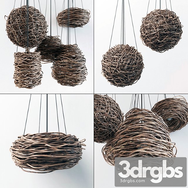 Branch decor lamp n5 - thumbnail 1