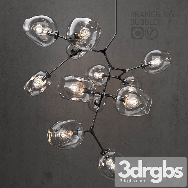 Branching bubble 12 lamps - thumbnail 1