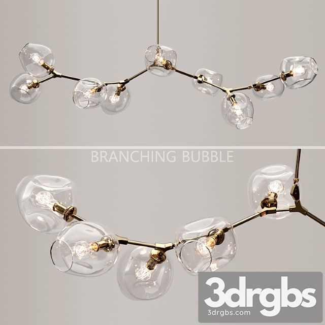 Branching bubble 9 lamps_1 - thumbnail 1