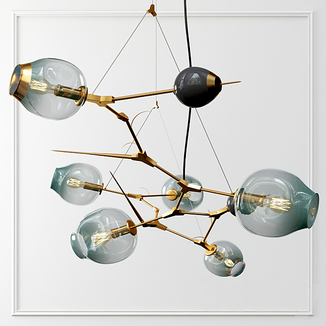 Branching Bubble by Lindsey Adelman_1 3DS Max Model - thumbnail 2