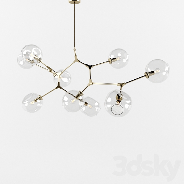 Branching Bubble Chandelier 3DSMax File - thumbnail 1