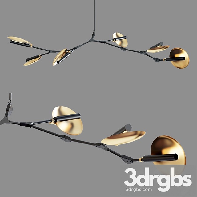 Branching disc 3dsmax Download - thumbnail 1