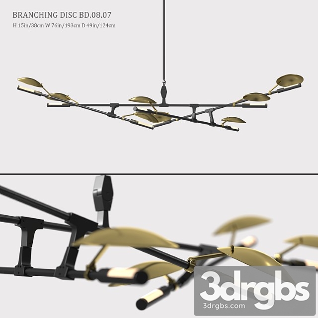 Branching Disc Bd 08 07 3dsmax Download - thumbnail 1