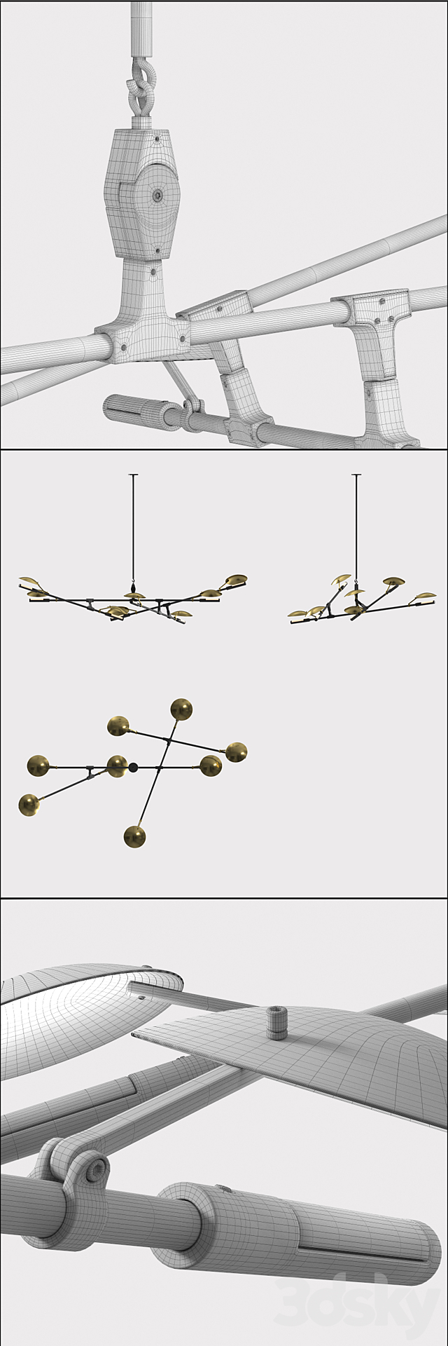 BRANCHING DISC BD.08.07 3DSMax File - thumbnail 3