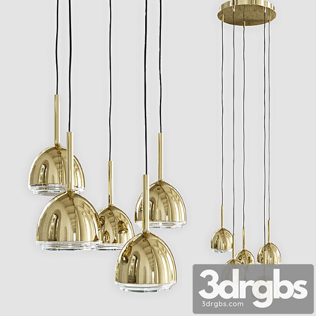 Brass bell by ligne roset 3dsmax Download - thumbnail 1