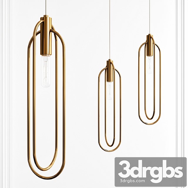 Brass tube hanger 3dsmax Download - thumbnail 1