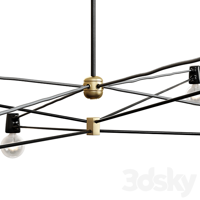 Brendan Ravenhill _ Cord Chandelier 3DSMax File - thumbnail 3