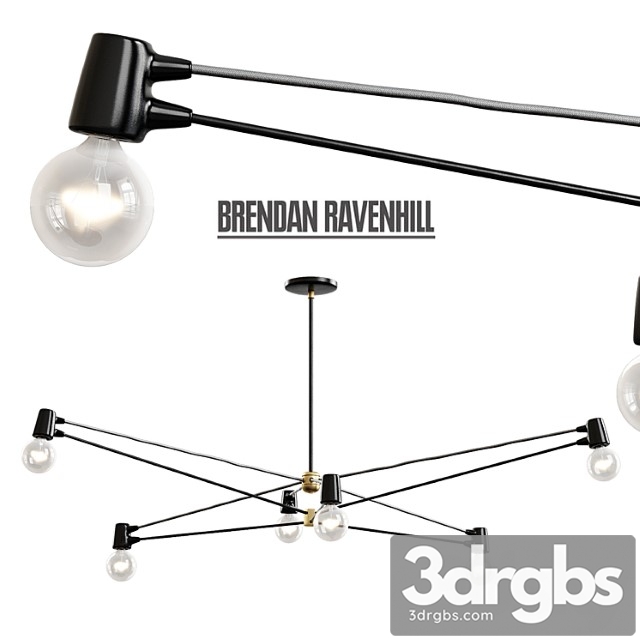 Brendan Ravenhill Cord Chandelier 1 3dsmax Download - thumbnail 1