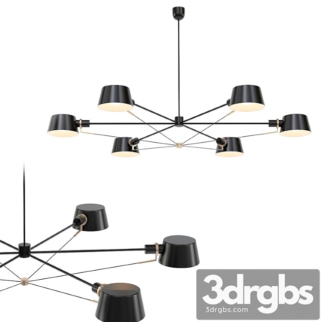 Brendan ravenhill long pivot chandelier - thumbnail 1