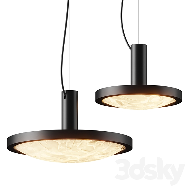 Brokis Convex Pendant Lamps 3ds Max - thumbnail 1