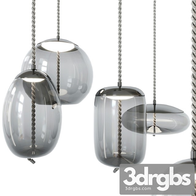 Brokis – knot disco pendant lamp 2 3dsmax Download - thumbnail 1