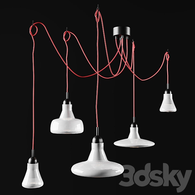 BROKIS SHADOW 5ER SET PENDANT LIGHT 3DSMax File - thumbnail 1