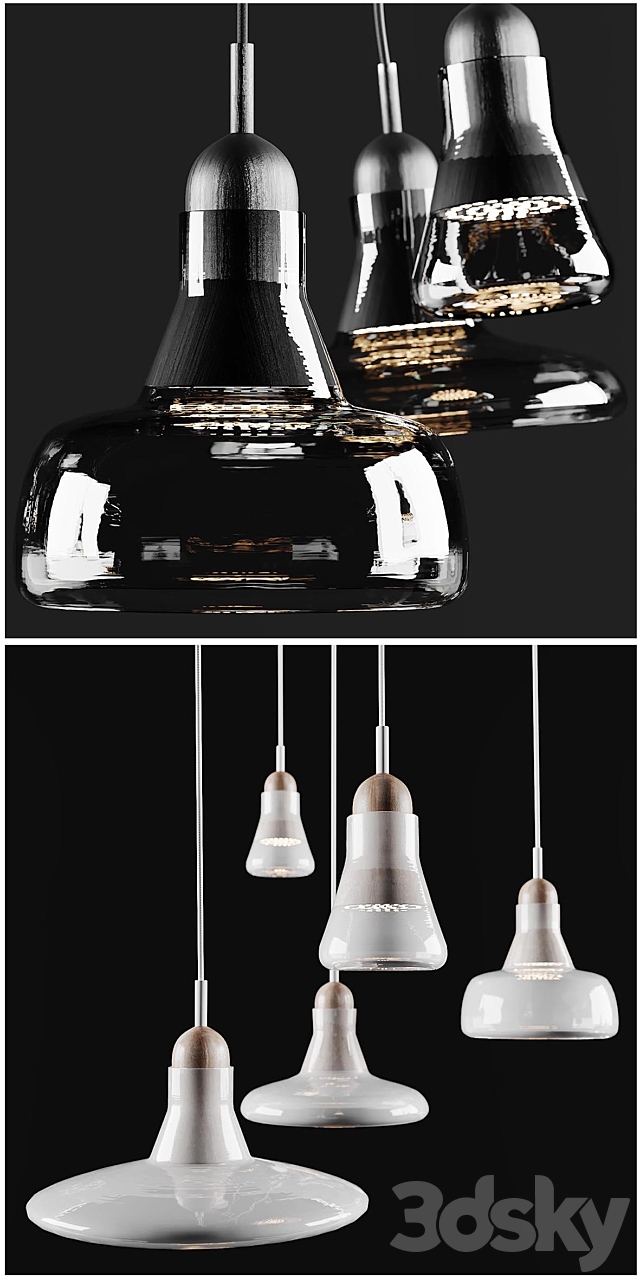 BROKIS SHADOW 5ER SET PENDANT LIGHT 3DSMax File - thumbnail 2