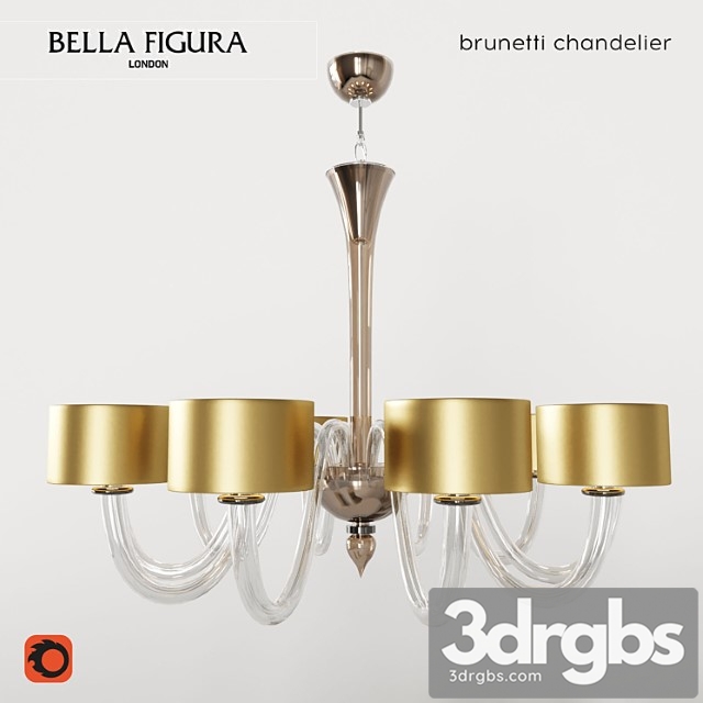 Brunetti chandelier 3dsmax Download - thumbnail 1