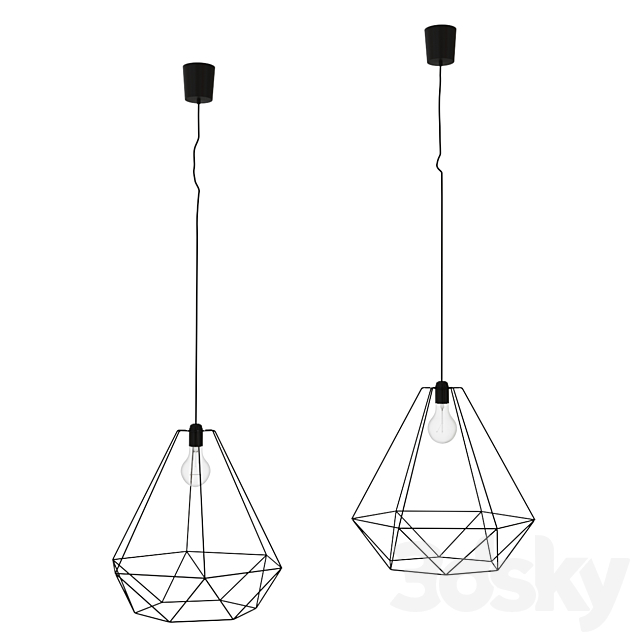 BRUNSTA IKEA lamp 3DSMax File - thumbnail 3