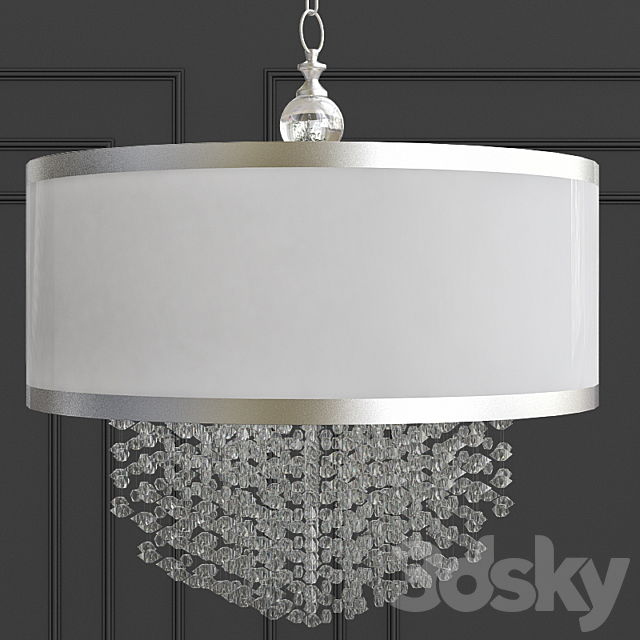 Bryanna 3-Light Chandelier 3DSMax File - thumbnail 1