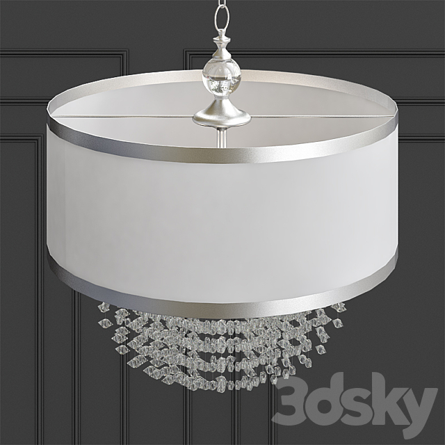 Bryanna 3-Light Chandelier 3DSMax File - thumbnail 2