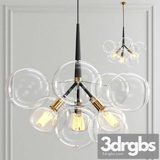 Bubble Chandelier By Pelle 3dsmax Download - thumbnail 1