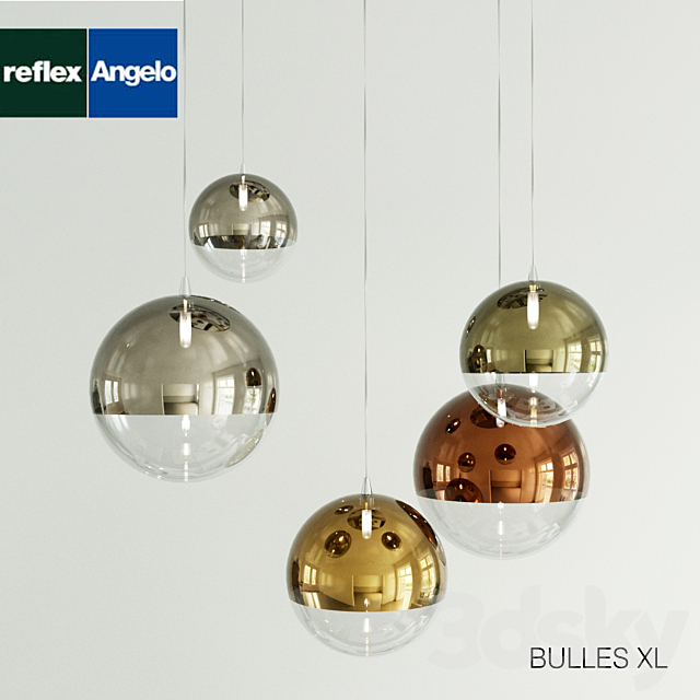 BULLES XL lamp by Reflex Angelo 3DSMax File - thumbnail 1