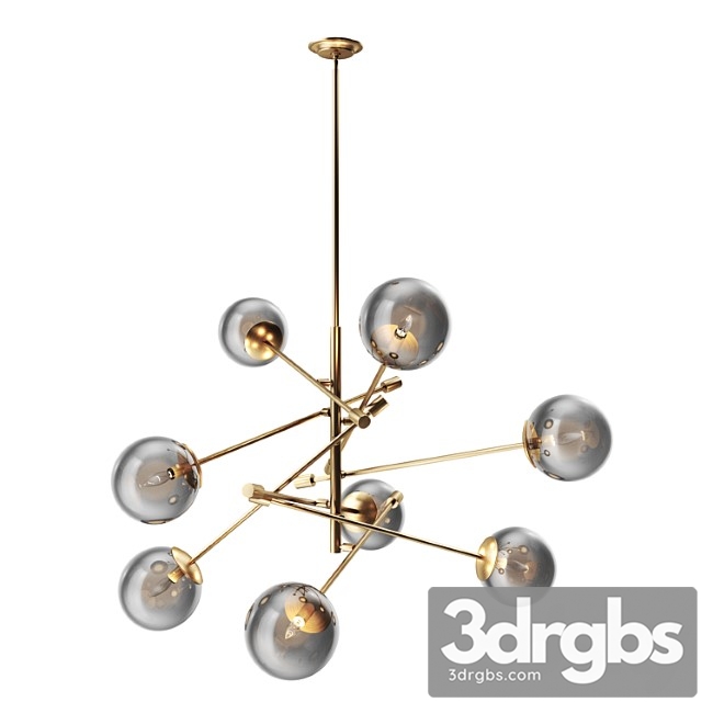 Burke decor home chandelier - thumbnail 1