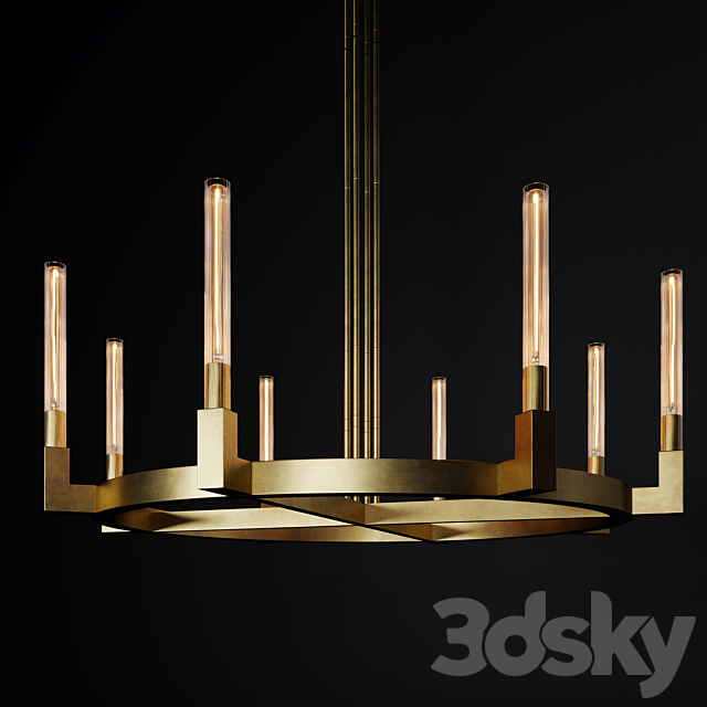 CANNELE ROUND CHANDELIER 3DSMax File - thumbnail 1