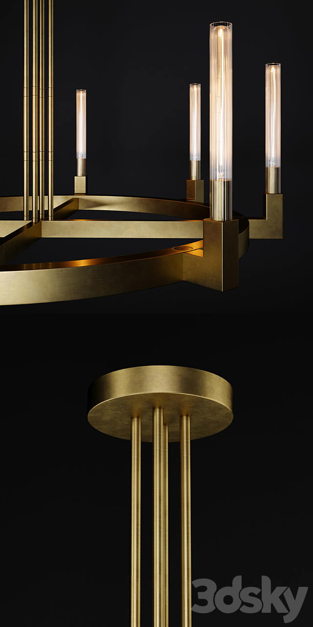 CANNELE ROUND CHANDELIER 3DSMax File - thumbnail 2