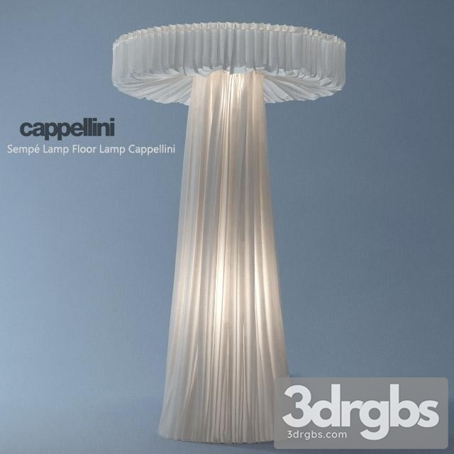 Cappellini Floor Lamp 3dsmax Download - thumbnail 1