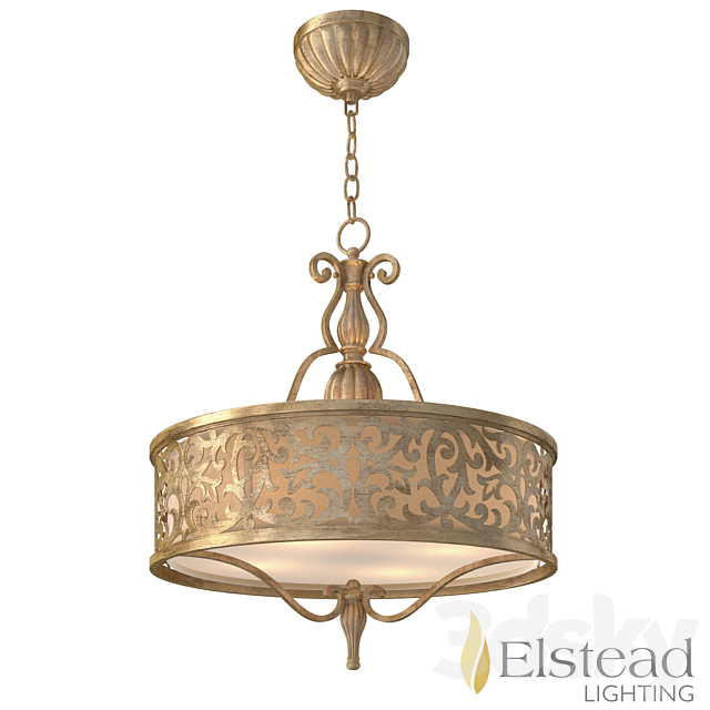 Carabel Pendant Chandelier 3ds Max - thumbnail 1