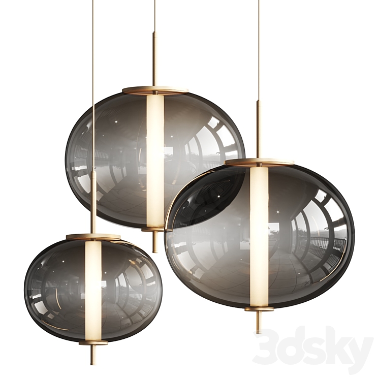 Casamilano Queen Pendant Lamps 3DS Max Model - thumbnail 1