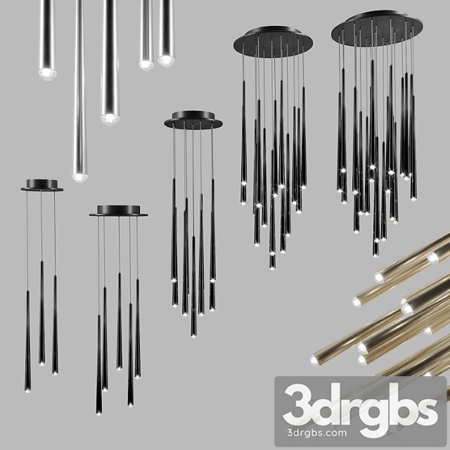 Cascade Modern Forms Disc 3 5 9 15 21 Lights 3dsmax Download - thumbnail 1