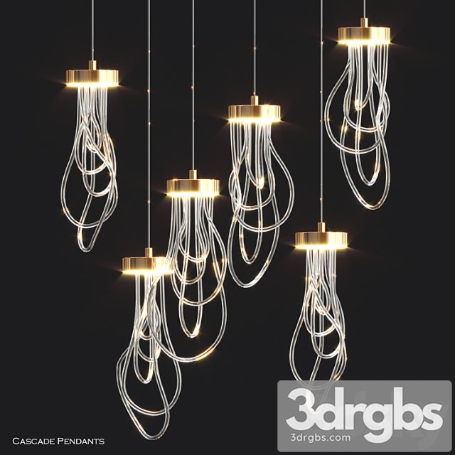 Cascade pendants by morghen studio - thumbnail 1