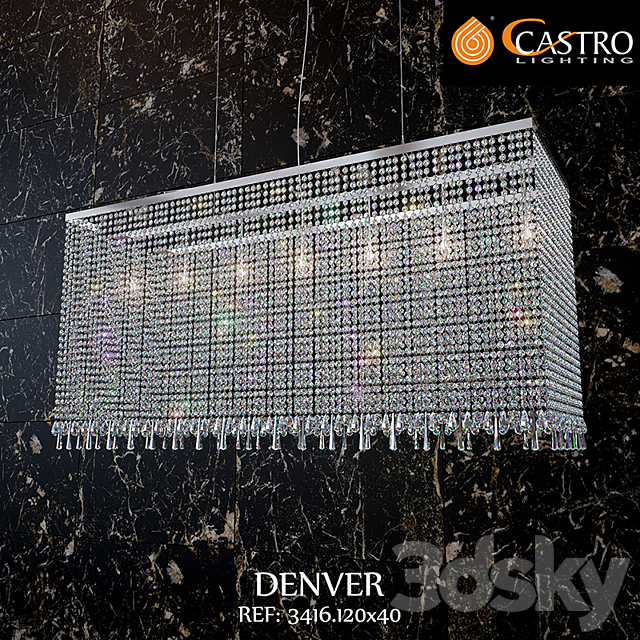 Castro lighting Denver 3416. 3417 3DSMax File - thumbnail 1