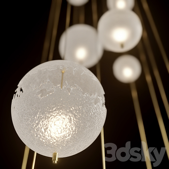 Catellani & Smith PostKrisi Chandelier 3DSMax File - thumbnail 2